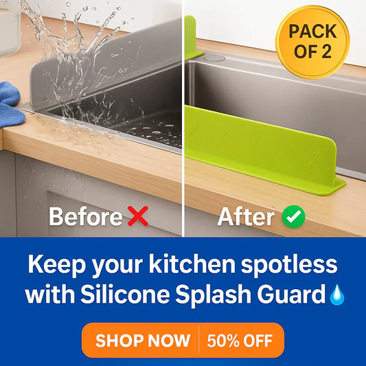 LightCare Silicone Sink Splash Guard