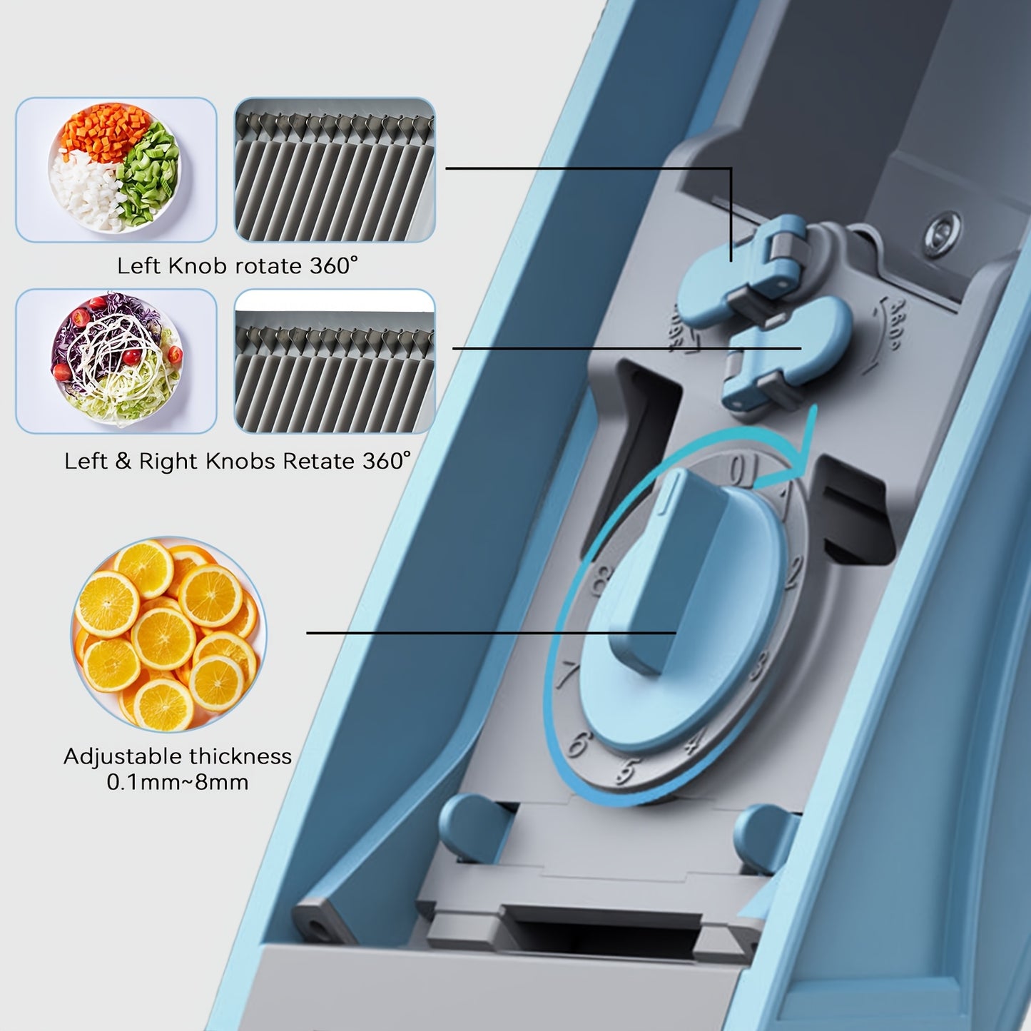 Multifunctional Vegetable Cutter – Safe, Mess-Free & Easy Chopping Tool