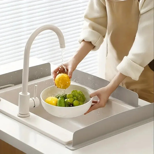 LightCare™ | Silicone Sink Splash Guard for Kitchen & Bathroom