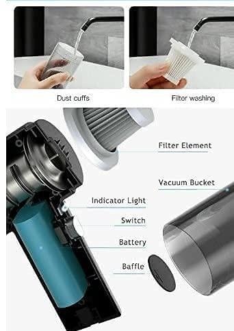 LightCare™ | Portable Air Duster Wireless Vacuum Cleaner
