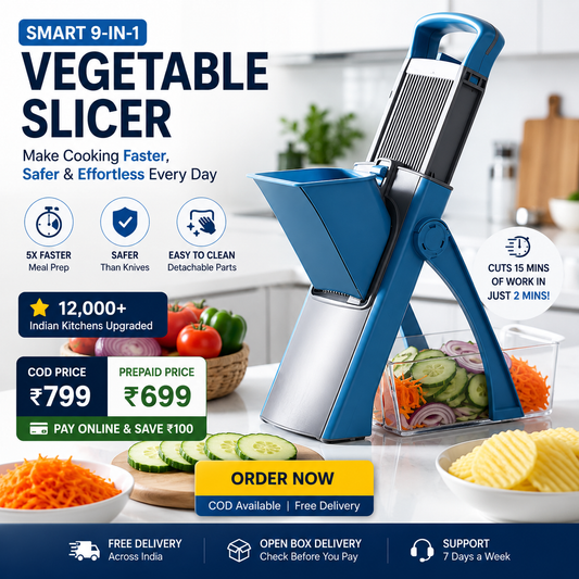 Multifunctional Vegetable Cutter Safe Mess-Free Easy Chopping Tool