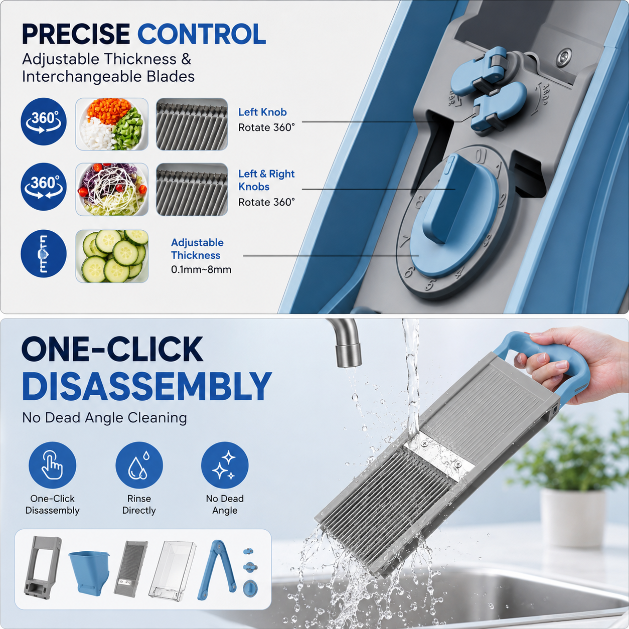 Multifunctional Vegetable Cutter Safe Mess-Free Easy Chopping Tool