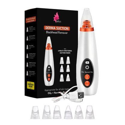 LightCare Pro Electric Blackhead Cleaner (6 Nozzles)