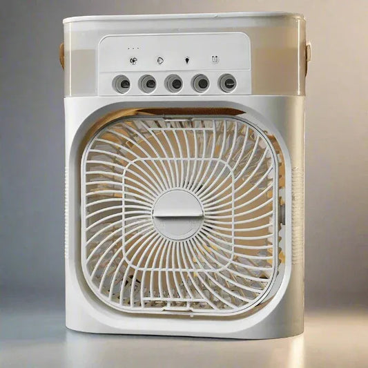 Portable Mini Air Cooler (3-in-1 Fan, Cooler & Humidifier)