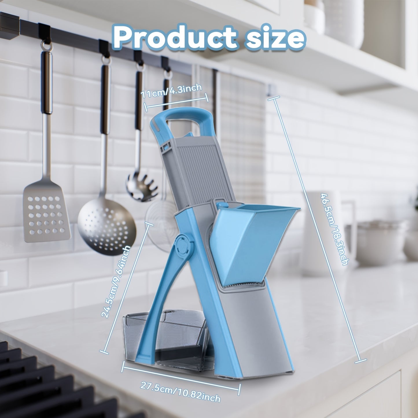 Multifunctional Vegetable Cutter – Safe, Mess-Free & Easy Chopping Tool