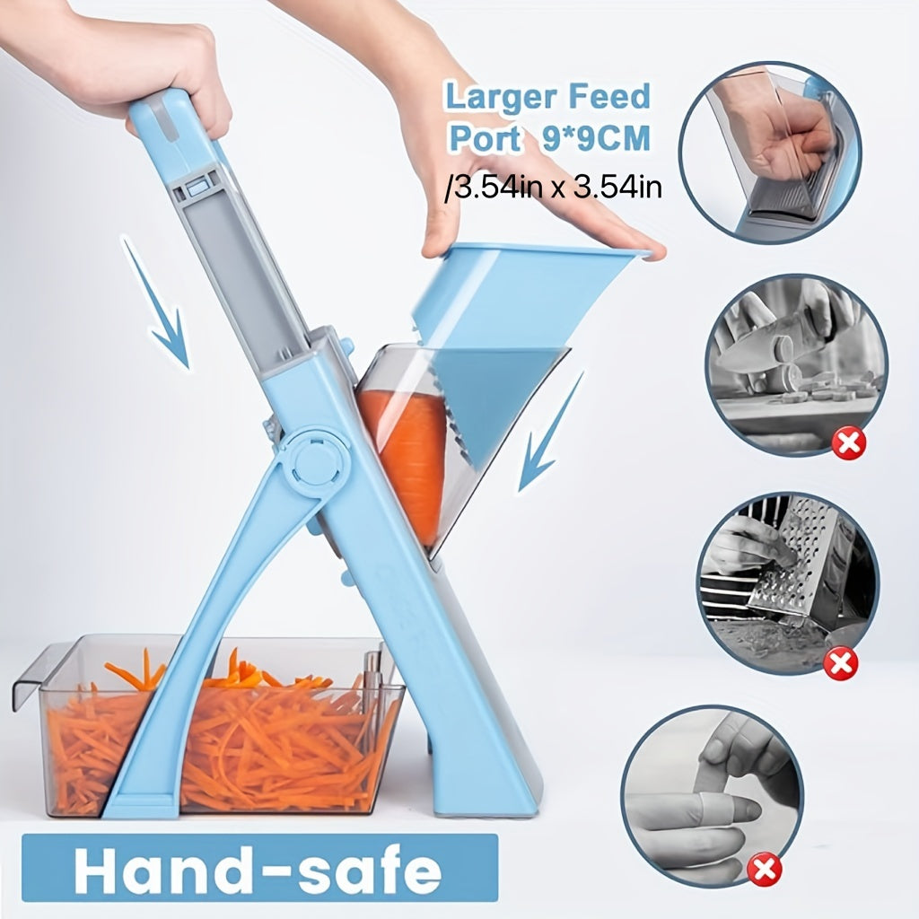 Multifunctional Vegetable Cutter – Safe, Mess-Free & Easy Chopping Tool