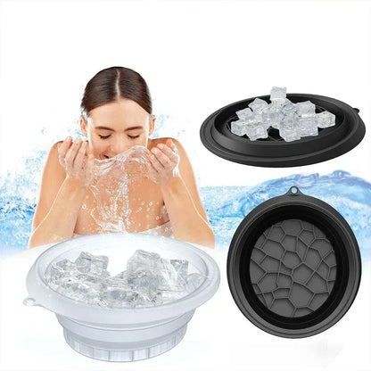 Silicone Ice Bowl for Face (Foldable)  – Quick Skin Refresh & Pore Tightening